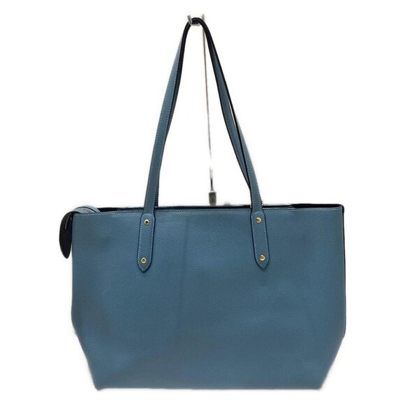 Auth COACH Central Tote with Zip 69424 Light Blue Leather - Tote Bag - Picture 3 of 11
